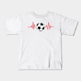Soccer Heartbeat Kids T-Shirt